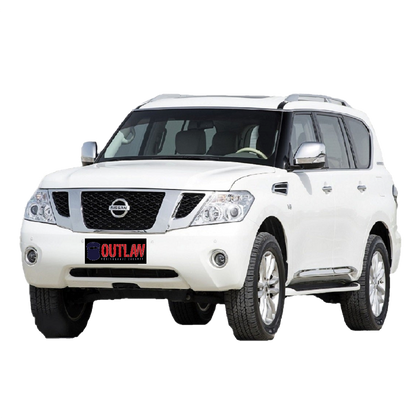 White Nissan Patrol SUV