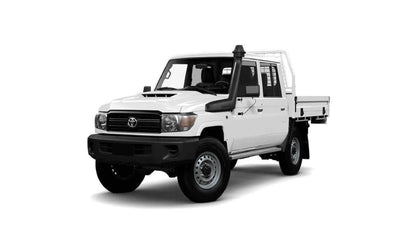 White Toyota LandCruiser Ute