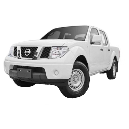 White Nissan Navara Ute