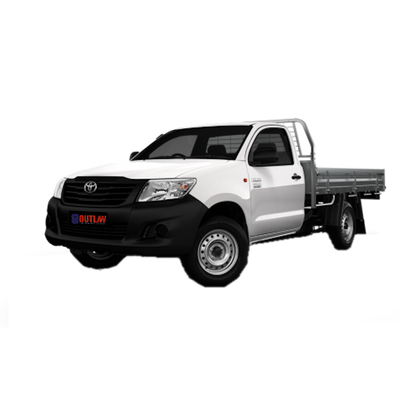 White Toyota Hilux Ute Car