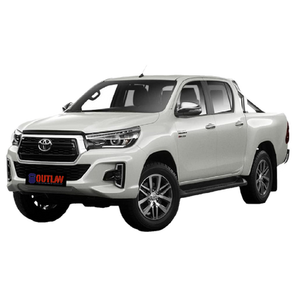 White Toyota Hilux Ute Car