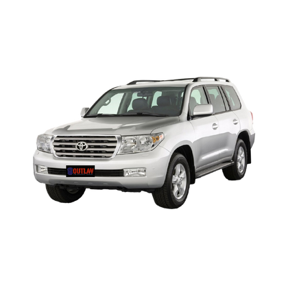 Toyota Landcruiser Wagon White Car