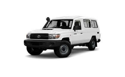 White Toyota LandCruiser Wagon Car